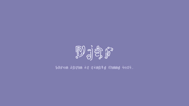 Djar Font