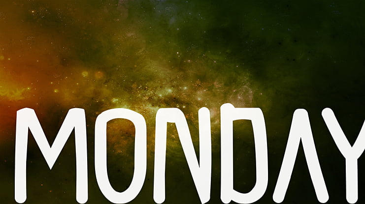 MONDAY Font