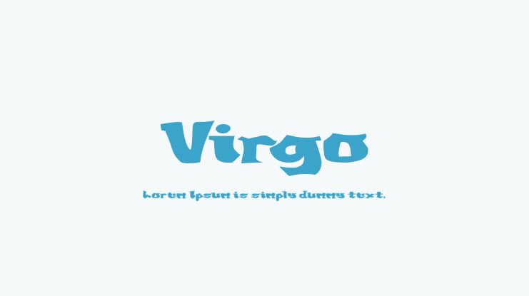 Virgo Font