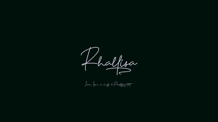 Rhallisa Font