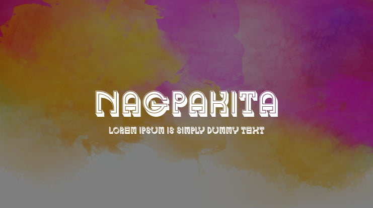 Nagpakita Font Family