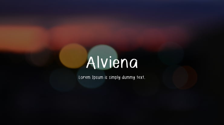 Alviena Font