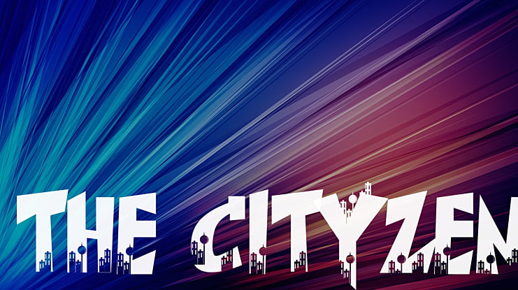 The Cityzen Font