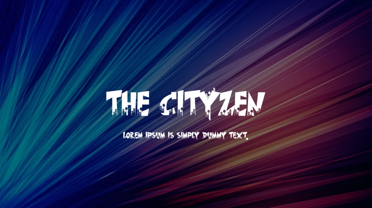 The Cityzen Font