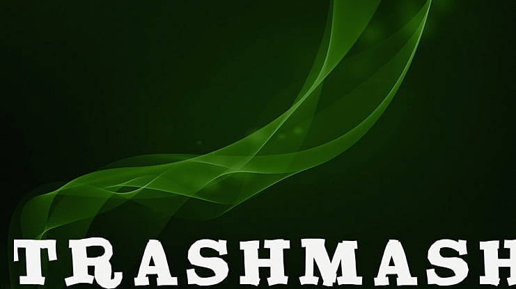 TrashMash Font