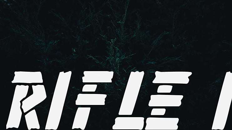 Rifle 1 Font