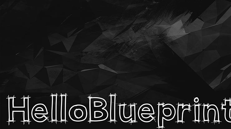 HelloBlueprint Font