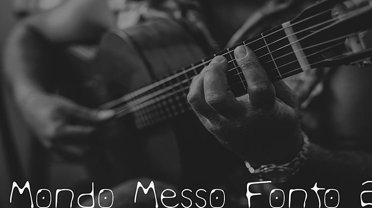 Mondo Messo Fonto 2 Font Family