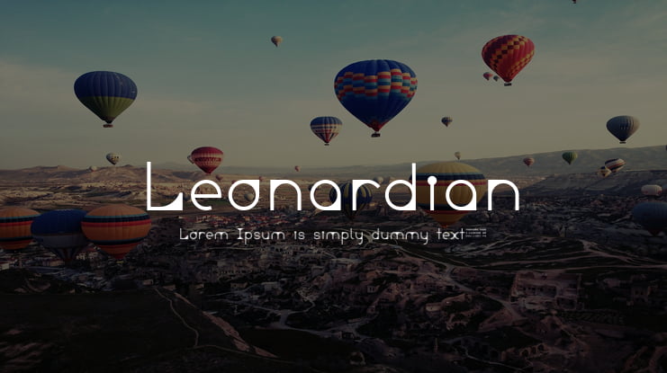 Leonardian Font