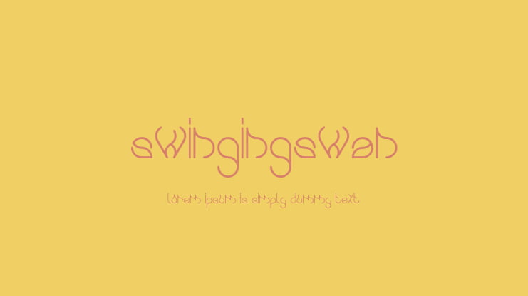 swingingswan Font