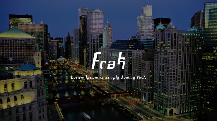 Frak Font