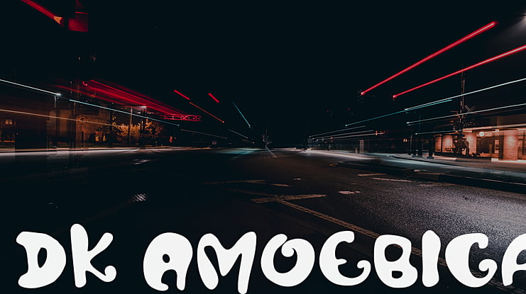 DK Amoebica Font