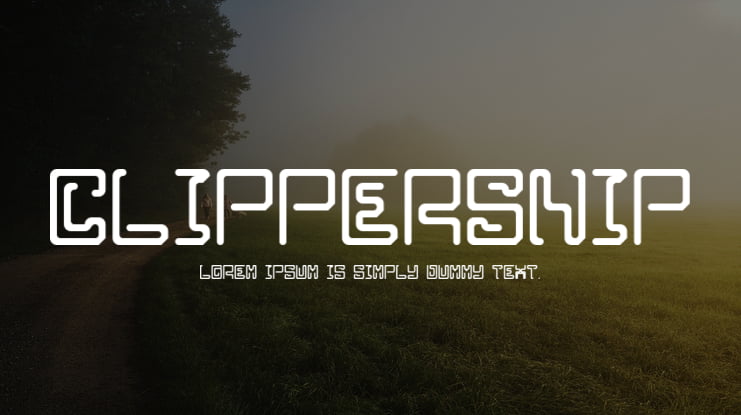 Clippersnip Font