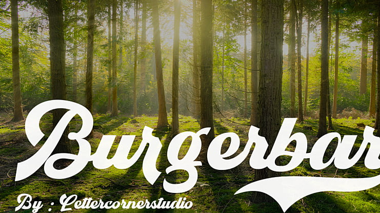 Burgerbar Font