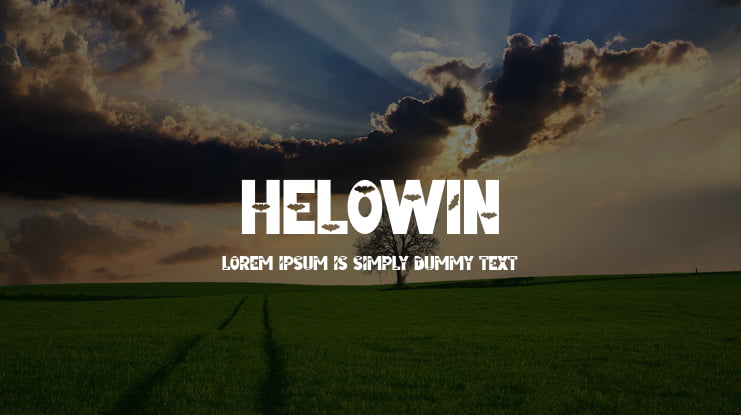 Helowin Font