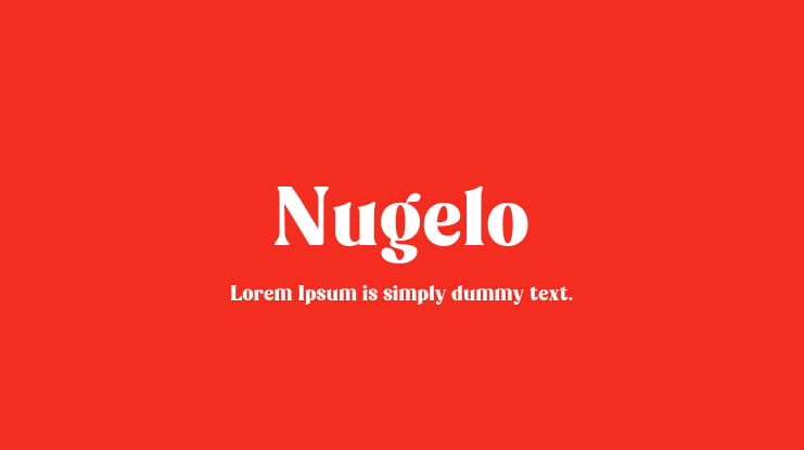 Nugelo Font