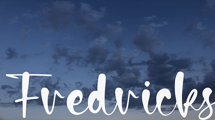 Fredricks Font