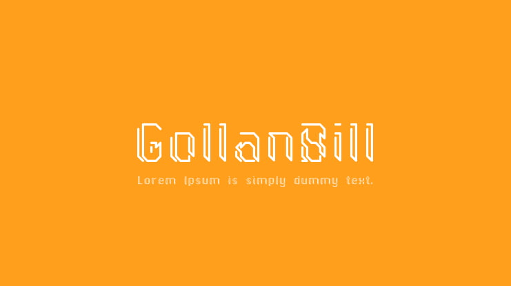 GollanBill Font