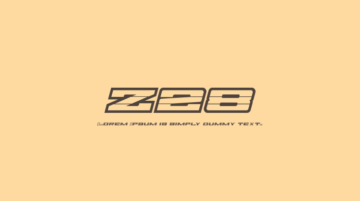 Z28 Font