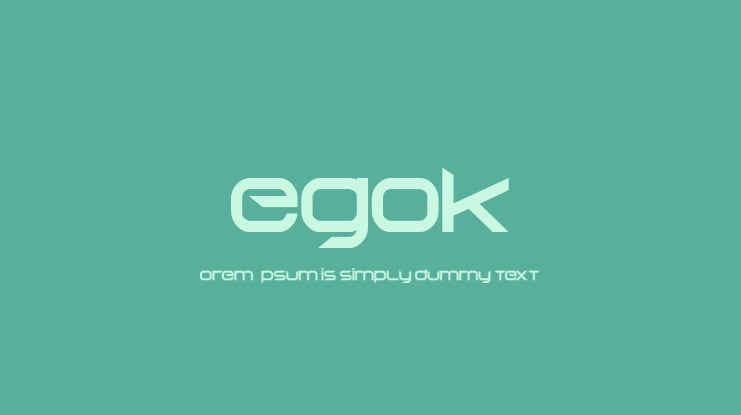 Begok Font