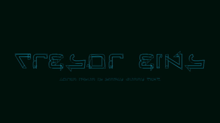 Tresor Eins Font