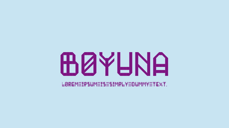 Boyuna Font