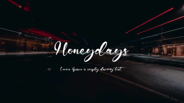 Honeydays Font