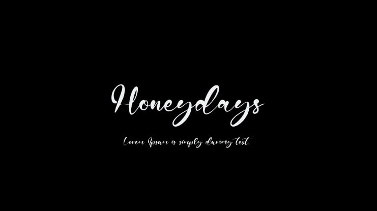 Honeydays Font