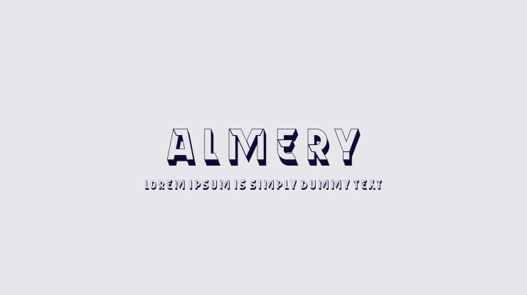 Almery Font Family