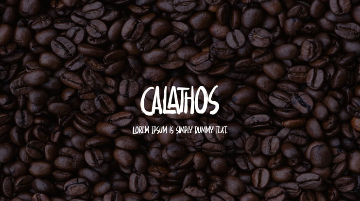 Calathos Font