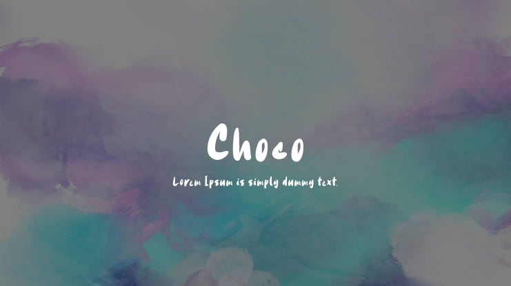 Choco Font