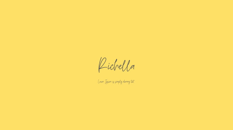 Richella Font