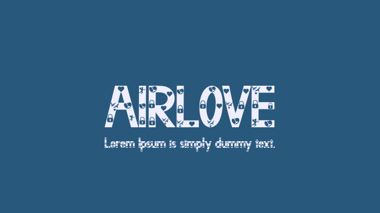 AIRLOVE Font