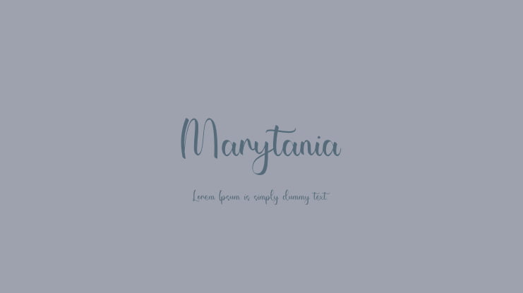 Marytania Font