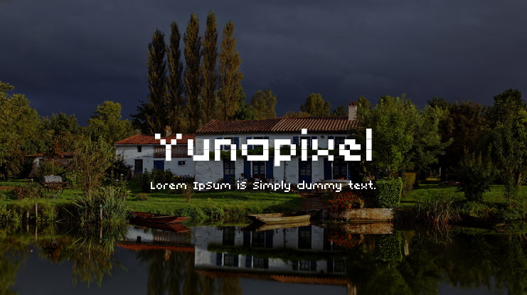 Yunapixel Font