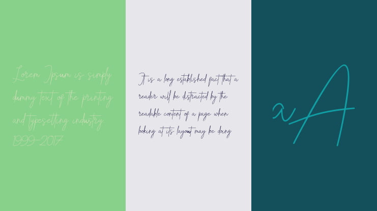 Bristine Signature Demo Font