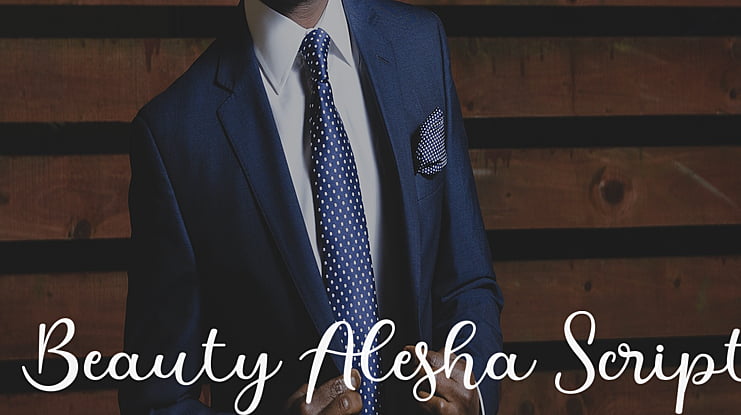 Beauty Alesha Script Font