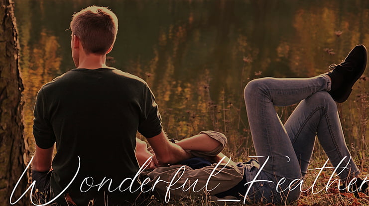 Wonderful_Feather Font