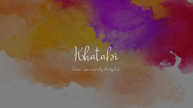 Khatabi Font