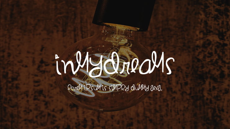 InMyDreams Font