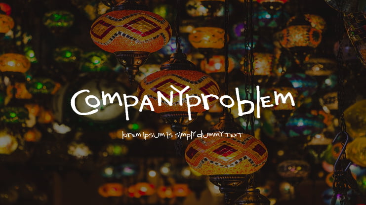 CompanyProblem Font