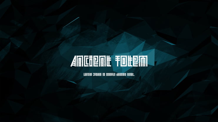 Ancient Totem Font : Download Free for Desktop & Webfont