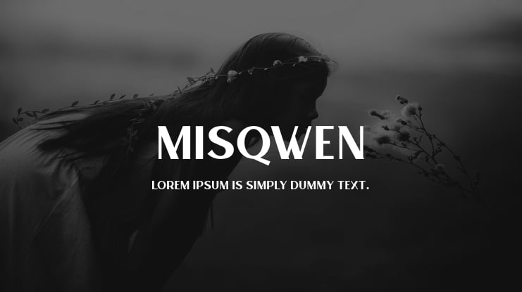 MISQWEN Font