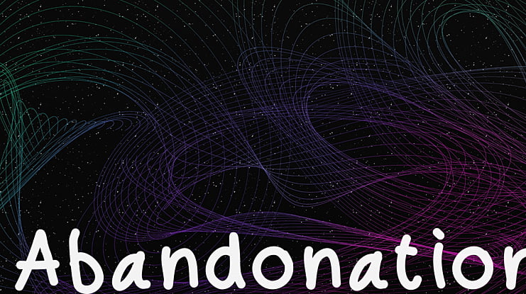 Abandonation Font