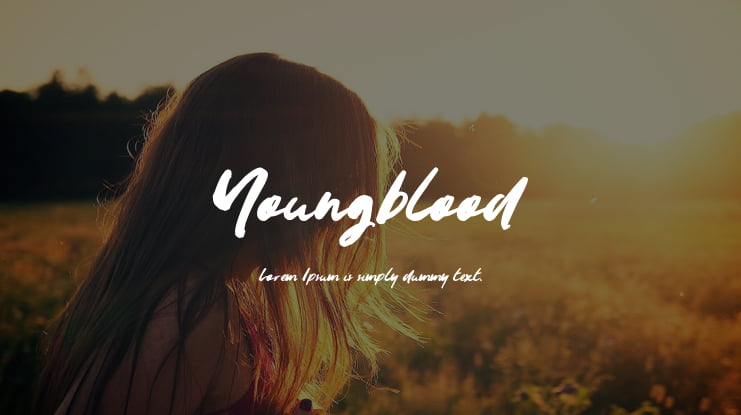 Youngblood Font