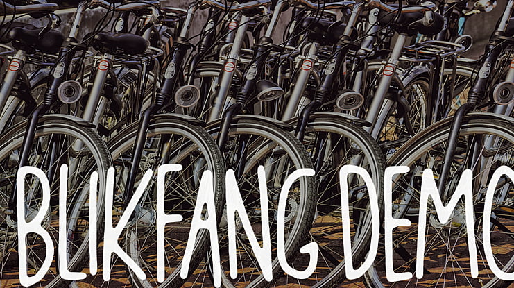 Blikfang DEMO Font