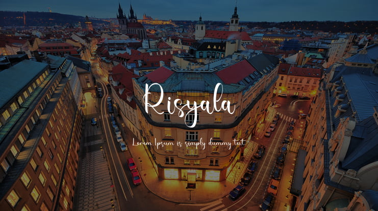 Risyala Font