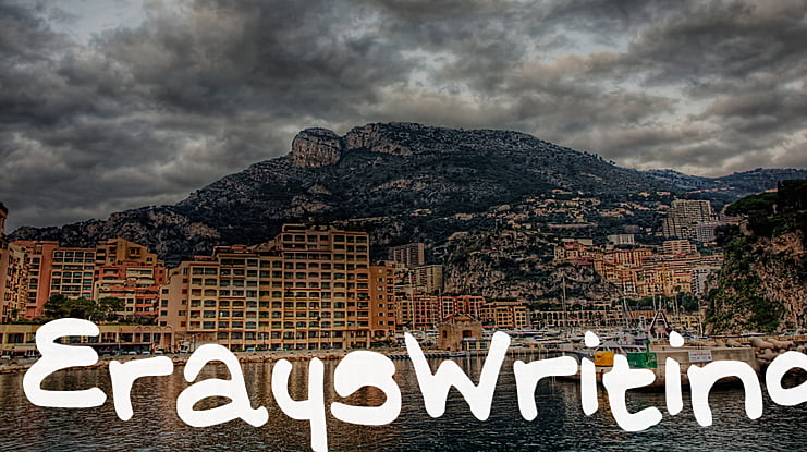 EraysWriting Font