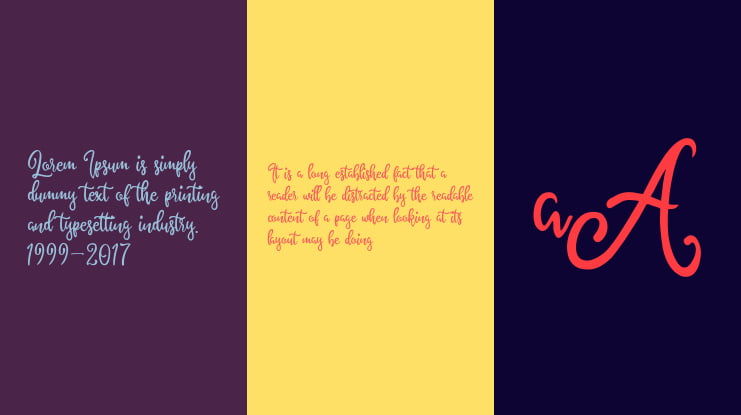 alyssum demo Font