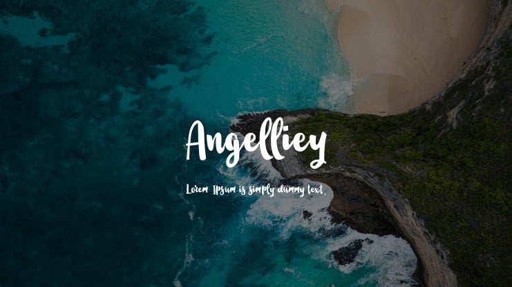 Angelliey Font